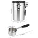 thumbnail image 3 of Airtight stainless steel container for coffee beans, tea, dried fruits, 1.8 L, 3 of 4