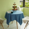 thumbnail image 4 of Deerlux 100 Percent Pure Linen Washable Tablecloth Solid Color, 4 of 9