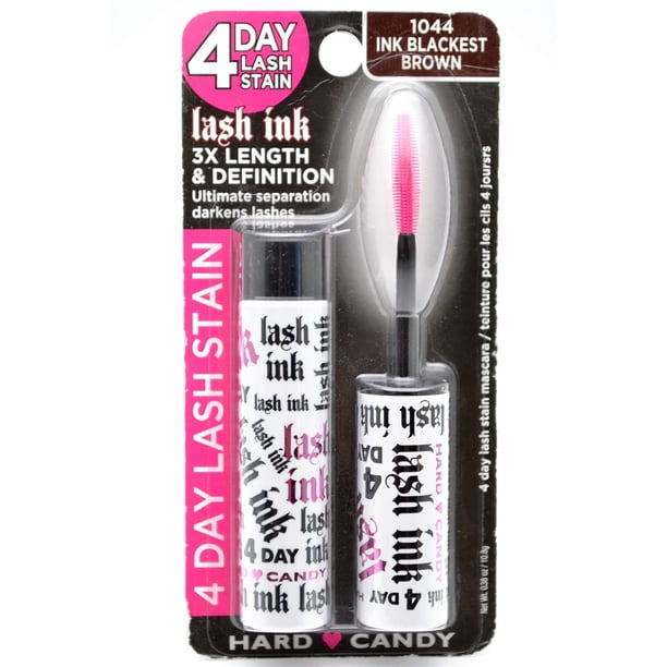 Hard Candy Lash Ink Mascara, 1044 Blackest Brown .35 oz