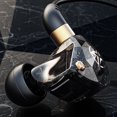 thumbnail image 3 of Audífonos deportivos de alta fidelidad con micrófono, auriculares de música para teléfonos móviles (negro), 3 of 9