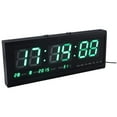 thumbnail image 4 of Wall Clock Led Digital Wall Clock Large Modern LED Digital Wall Clock Date Temperature 24 Or 12 Hour Office, 4 of 7