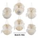 thumbnail image 3 of Fiudx Adorno para Árbol de Navidad, Diseño de Terciopelo y Tela de Diamantes, Glamour Festivo, Fácil de Colgar, Decoración Del Hogar, Elegante Decoración para Fiestas Navideñas, 8 Cm de Diámetro, Jue, 3 of 7