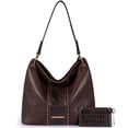 thumbnail image 1 of Juego de Carteras Montana West Hobo para Mujer en Cuero Vegano, 1 of 6
