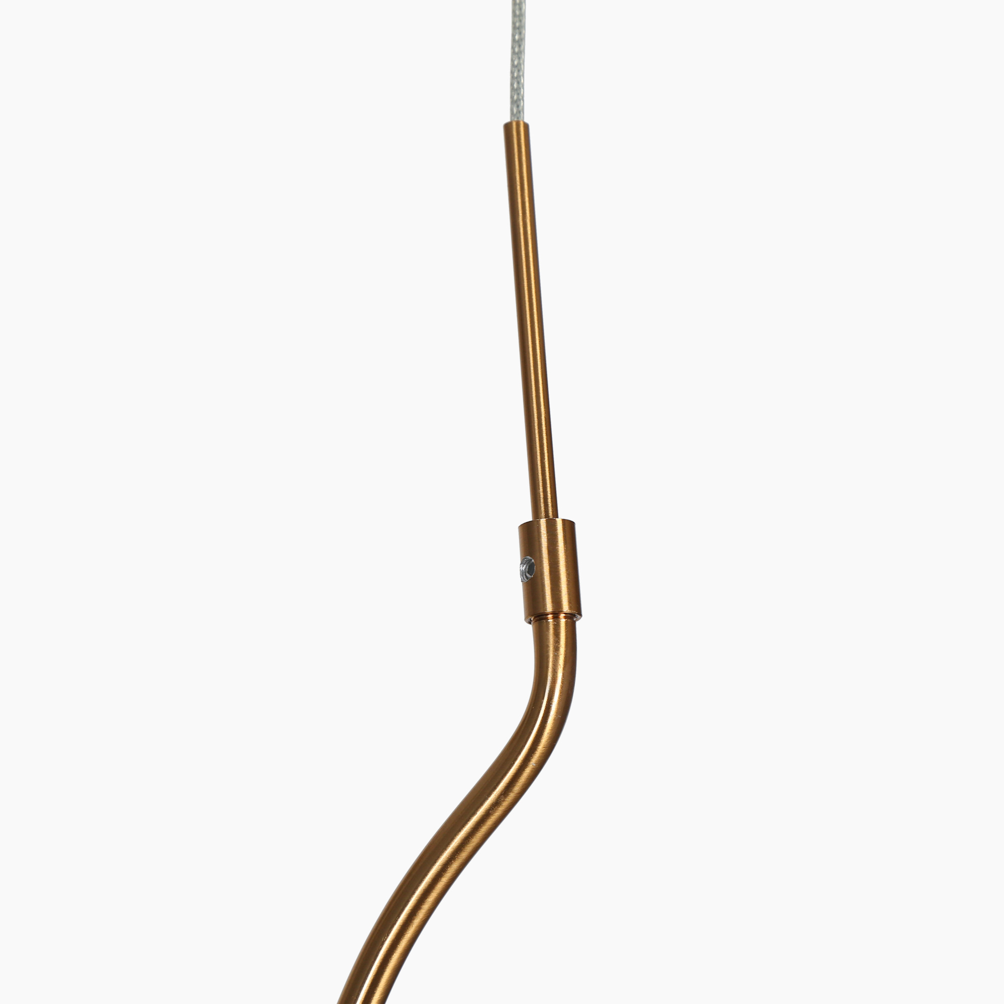 Modern 2-Light LED Island Pendant Lights for Kitchen Island - Gold