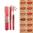 thumbnail image 6 of Lip Liner, Matte Lipstick, Long-Lasting Lip Pencil for Women Makeup, Sweat-Proof, Brightly Colored, Natural Ingredients, Suitable for Daily Use and Special Occasions, 6 of 6