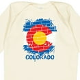 thumbnail image 4 of Inktastic Graffiti Colorado State Flag Boys or Girls Long Sleeve Baby Bodysuit, 4 of 5
