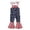 Jumpsuits 92#Multicolour1, variant on WAYUTE Girls Jumpsuit 4th of July Adjustable Straps Star Striped Pirnted Flared Leg Playsuit for Kids Festival Celebration Summer Outfits