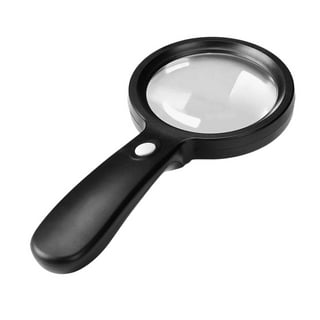 Hongchun Magnifying Glass with Light and Stand, Magnifying Glass with  Light, Hands Free Magnifying Glass with Stand, Large Magnifying Glasses  with LED Lights 22.2 x 13.5cm