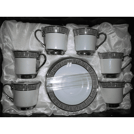 HIMUKA-アンティーク　お膳７点セット Yedi Houseware Classic Coffee and Tea Siena Teacups and