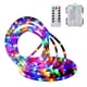 thumbnail image 1 of Tubo De Luz Al Aire Libre Tubo Impermeable Luces De Hadas 8 Modos Con Control Remoto Decoración Para Navidad Jardín Boda 12 M 100 Led Methold HA045027-02, 1 of 6
