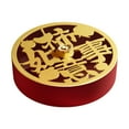 thumbnail image 1 of Lipstore Divided Serving Tray with Lid Serving Bowl for Kitchen Chinese New Year Nuts Gold, 1 of 8