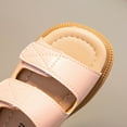 thumbnail image 5 of CAICJ98 Toddler Girl Sandals Summer Shoes Open Toe Elastic Back Strap Flats for Girls Sandals (Toddler/Little Kid/Big Kid),9, 5 of 7