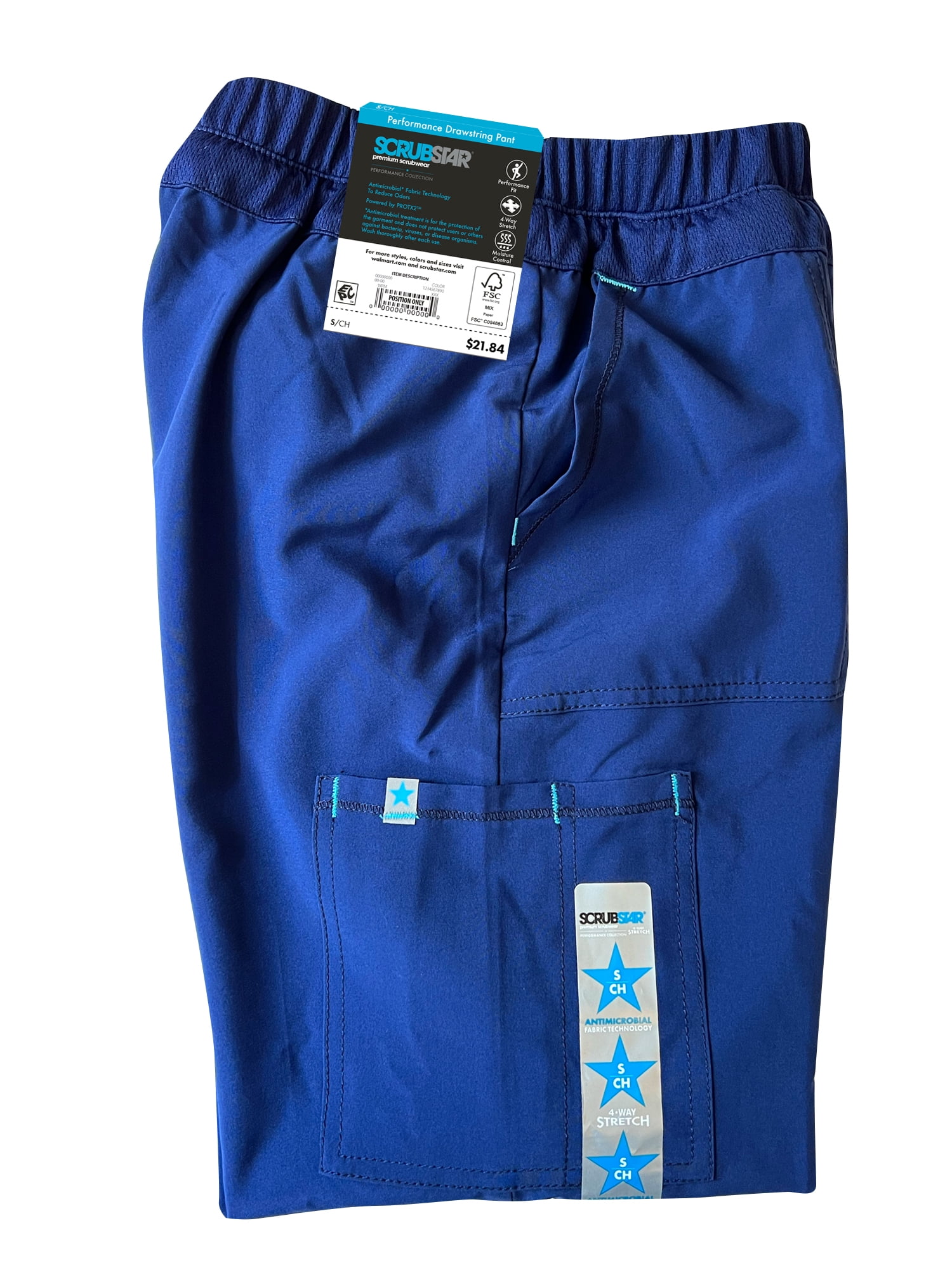 Scrubstar Women's Antimicrobial Premium Performance Drawstring Yoga Scrub Pants