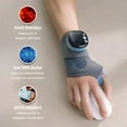 thumbnail image 2 of 3 in 1 Wrist Support, 3-in-1 Wrist Support Low EMS Therapy, Wrist Brace Carpal Tunnel Right Left Hand for Men Women for Hand and Wrist Support and Tendonitis Arthritis Pain Relief (Grey), 2 of 9