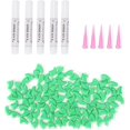 thumbnail image 1 of AVEKI CAT Nail Cover KIT Soft PVC WRAP Grooming Set Decoration Green Purple (L) 0516M, 1 of 8