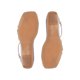 thumbnail image 5 of Sandalias casuales de plataforma con tiras en unicolor con correa ajustable al tobillo para mujer, 5 of 5