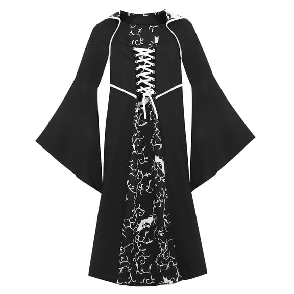 FUZHIQ Girls Halloween Royal Vampire Costume Girls for Halloween Dress Up Party