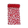 thumbnail image 1 of GROWTH TANK Hollow Placemats Household Decorations, 40x11 inch Simple Washable, Rectangle Table Runners Table Mats for Kitchen Dining Home Wedding Desk Red, 1 of 8