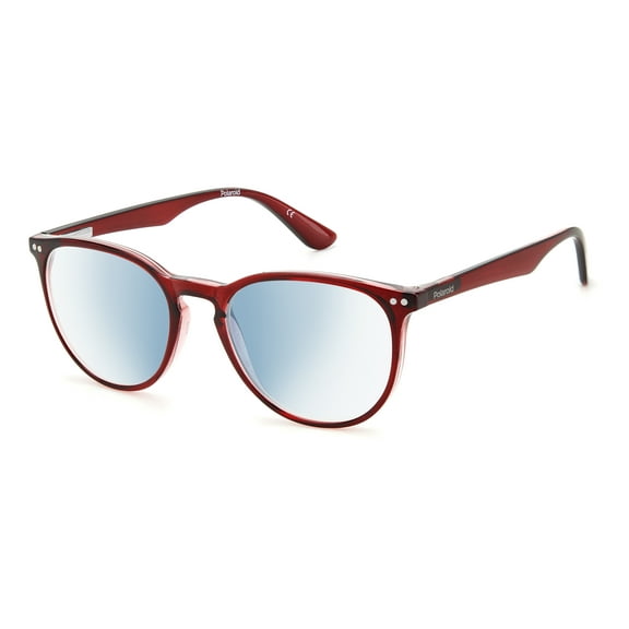 POLAROID READERS PLD 0028/R/BB UNISEX 51.000/18.000/140.000 LHF BURGUNDY