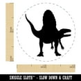 thumbnail image 2 of Spinosaurus Dinosaur Solid Self-Inking Rubber Stamp Ink Stamper - Brown Ink - Mini 1/2 Inch, 2 of 7