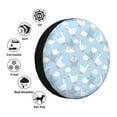 thumbnail image 4 of Naloa Cute Goose On A Blue Sky PVC Leather Spare Tire Wheel Cover for Car Truck SUV Camper Trailer Universal Fit many size15 inch, 4 of 6