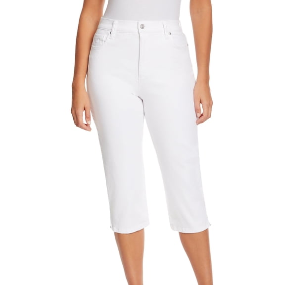 Jean capri blanco para mujer Amanda de Gloria Vanderbilt