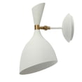 thumbnail image 4 of JONATHAN Y Josef 10" Iron Retro LED Wall Sconce, White, 4 of 6