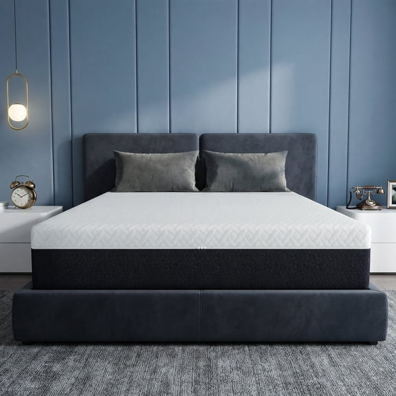 Behost 8 inch Twin Size Mattress in a Box, Fiberglass-Free Medium Firm Cooling Memory Foam, CertiPUR-US Certified