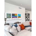 thumbnail image 5 of Marmont Hill "Live Free Provincetown" by Tori Campisi Painting Print on White Pine Wood, 5 of 7