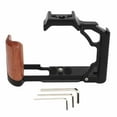 thumbnail image 2 of Cage pour Caméra, Poignée en Bois Design Poreux pour Protection Ronde, 2 of 8