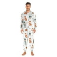 thumbnail image 5 of Adult Christmas Onesie Animal Zipper One-Piece Pajamas Unisex with Pockets, 5 of 6