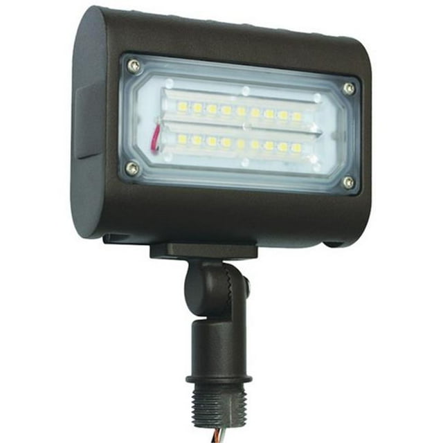 Morris 71557A FlatPanel Série Réglable Knuckle Mount 30 Watts Light&44; Bronze - 5000K