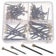 thumbnail image 2 of 1 juego de clavos para colgar cuadros, clavos decorativos, kit de marcos para colgar cuadros, herramientas de ferretería, colgadores para clavos de garra para paneles de yeso, 2 of 7