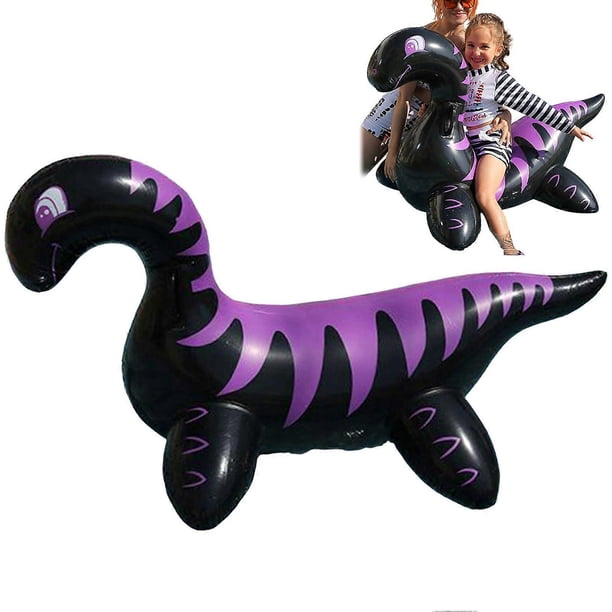 Children's Inflatable Dinosaur Pool Float, Swimming Pool Party Lounge Ride-on Raft Inflatable Float Summer Beach Toys for Boys Girls