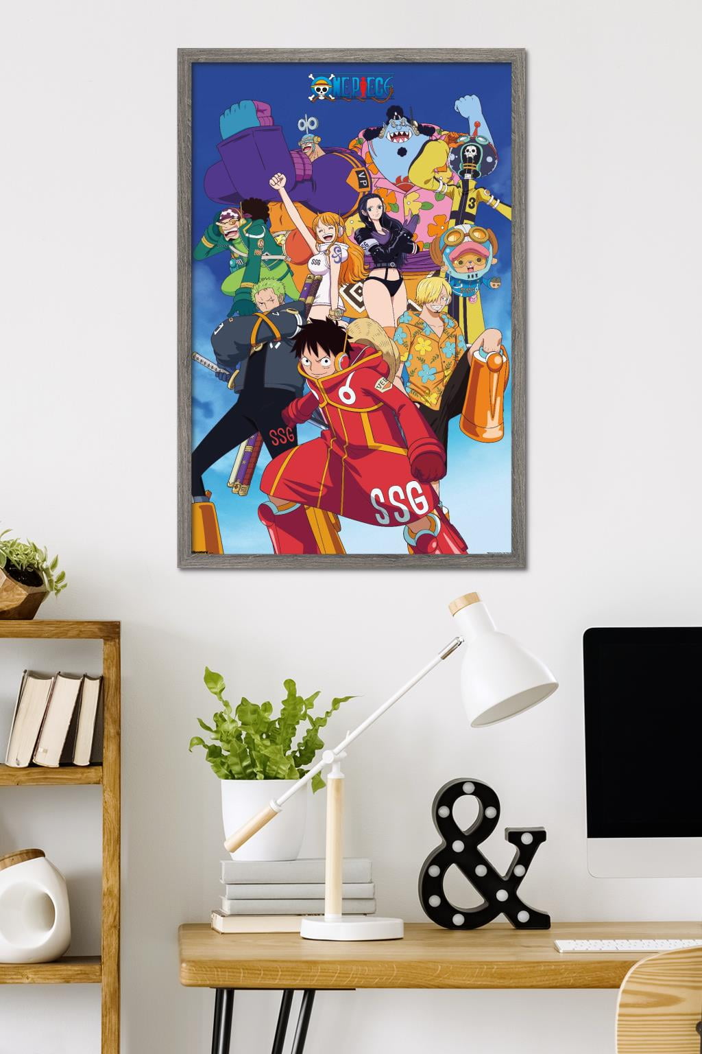 One Piece: Egghead Arc - Voyage 2 Group Wall Poster, 22.375" x 34" Framed