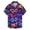 AB-Multicolor, variant on BiZtdJrK 2025 Costume Men Mardi Gras, Fashion Mask Print Button Down Cuban Shirts Casual Lapel Tropical Shirt Big and Tall Vacation Beach Tops Multicolor XXL Lightning Sales Of Today