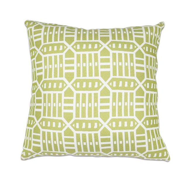 Astella TP24-FA51 24 x 24 Po Pacifica Roland Vert Salon Jeter Oreiller&44; Vert