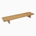 thumbnail image 1 of Desky Support pour Moniteur - Bois Franc Chêne Blanc, 1 of 10
