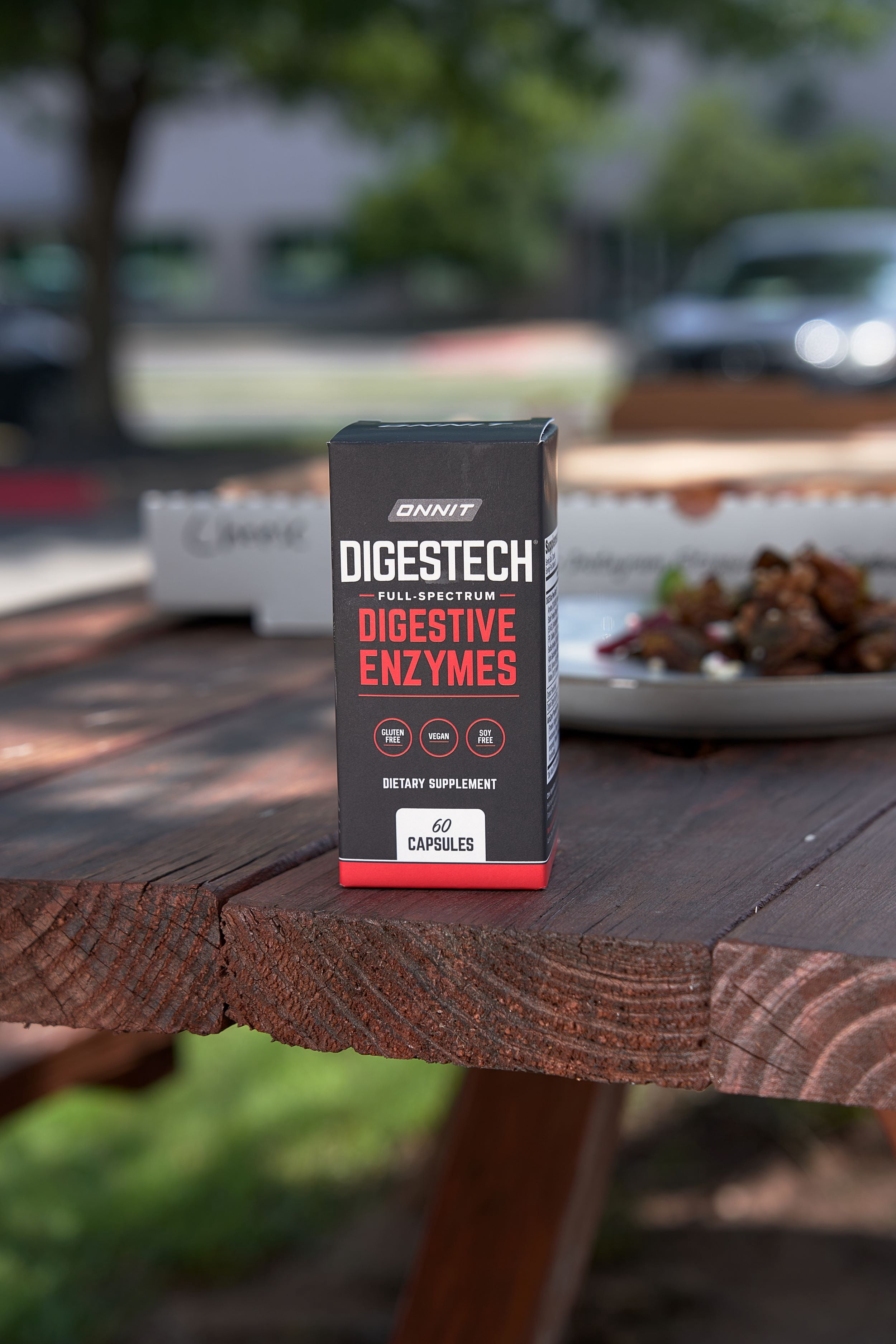 Onnit DIGESTech Full-Spectrum Digestive Enzymes Dietary Supplement, 60 Ct