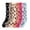 LEOPARD, variant on 6-PACK Couver Women's Comfort Plush Soft Knee High Socks, Stripes Pattern, 9-11