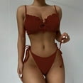 thumbnail image 2 of Bikini de moda para mujer, bañador Sexy para nadar, traje de baño de dos piezas para adultos OAVQHLG494B Store  llm121212, 2 of 6