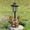 Red, variant on Solar Garden Birds Statue Light - Outdoor Resin Bird & Gnome Decor with Automatic Solar-Powered illumination for Garden, Patio, Lawn & Home Enhancement Red