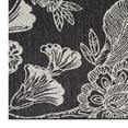thumbnail image 5 of Mainstays 7' x 10' Black & White Floral Outdoor Rug, 5 of 5