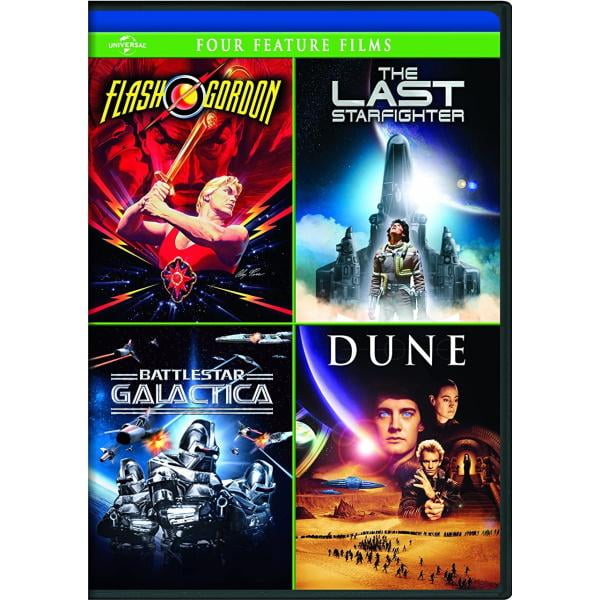 Flash Gordon / le Dernier Chasseur Stellaire / Battlestar Galactica / Dune [Jeu de DVD]