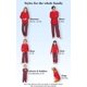 thumbnail image 3 of Conjunto de pijama navideño familiar a juego con cuadros Stewart de franela roja, 3 of 5