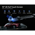 thumbnail image 5 of Pelsee 10" 2.5K Mirror Dash Cam, Touch Screen Front and Rear View Camera, Free 32GB Card, 24H Parking Monitor, Voice Control, Blind-Spot Monitoring Systems with GPS Antenna, 5 of 7