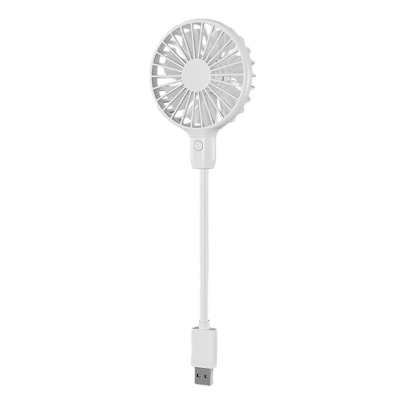 Fzaqwen USB Fan 360 Adjustable Hands Free Fan Lightweight Low Noise Summer Gift Portable With switch