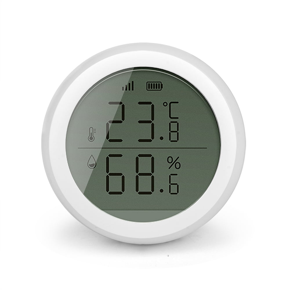 LCD Zigbee Temperatur Luftfeuchtigkeitssensor Tuya Wireless Smart Control Sensor
