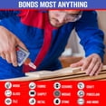 thumbnail image 2 of Weldbond Multi-Surface Strong Glue – Fast Drying Glue for Wood, Tile, Ceramic, Pottery, Glass, Metal & More – Heavy Duty Adhesive for Mosaic, Crafts, Wood Working & Repairs – 5.4oz (160ml), 2 Pack, 2 of 8
