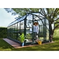 thumbnail image 3 of Palram - Canopia Prestige 8' x 16' Clear Walk-In Greenhouse - Green - with Accessories Package, 3 of 5